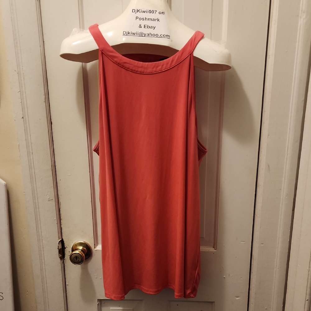 5/$25 3x [Torrid] Salmon/Coral Cami Blouse B1